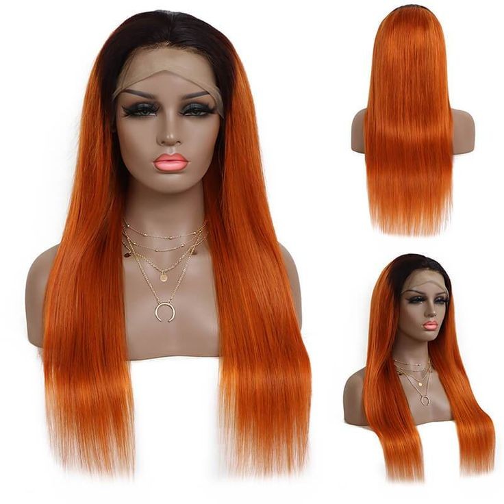 ALIX Straight & Color 1B/350 13×4 Lace Frontal